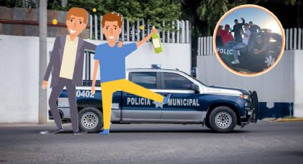 Policías de Acatlán dan aventón a jóvenes fiesteros y son suspendidos