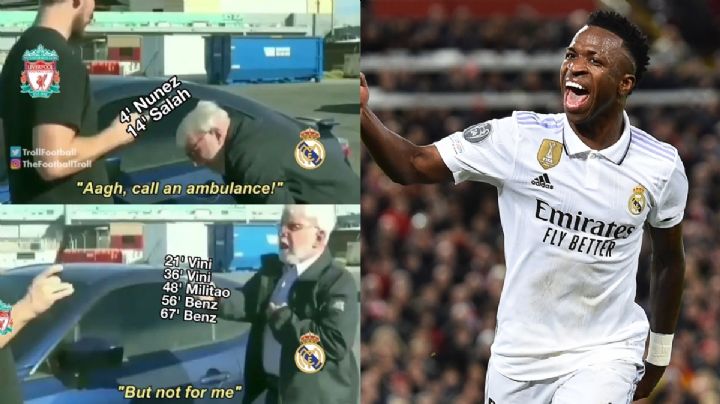 Los MEMES de la goleada del Real Madrid al Liverpool en Champions League