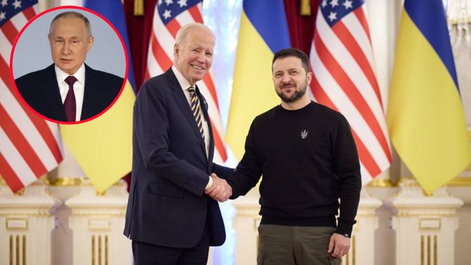 Biden estuvo este lunes en Kiev en una visita sorpresa