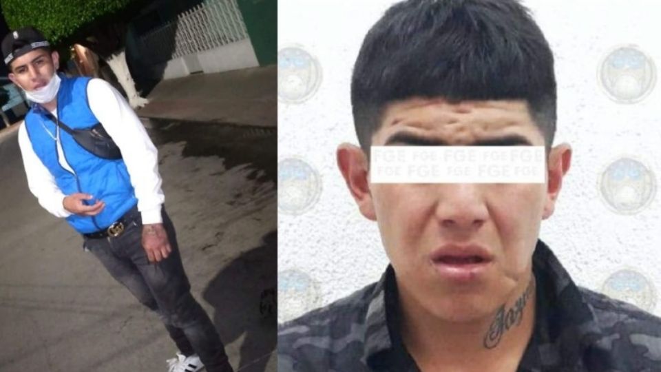 Cristian Barretos 'el Panda', desaparecido hace un año exactamente. La imagen izquierda la difunden sus familiares; la de la derecha es de la Fiscalía de Guanajuato.