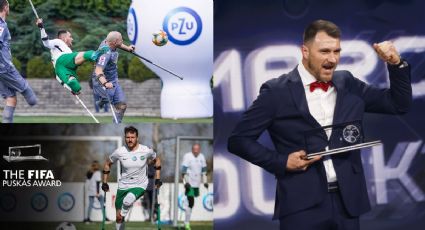 La historia de Marcin Oleksy, jugador amputado que ganó el Puskas a mejor gol del año en The Best