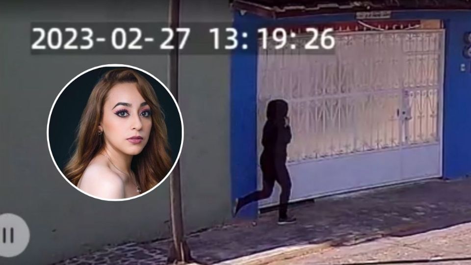 Una cámara de vigilancia la captó corriendo cerca de la zona donde se cometió el crimen.