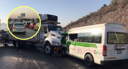 Aparatoso accidente en la México-Querétaro deja un muerto