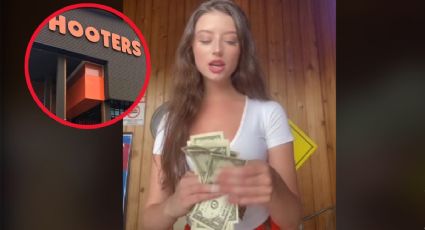 Hooters muestra en Tik Tok cuanto gana en un día como mesera del famoso restaurante