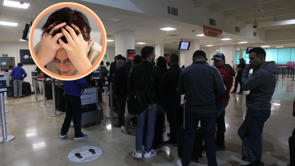 A través de redes sociales, se conoció que cientos de pasajeros fueron bajados del avión