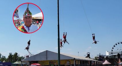 Voladores de Papantla: más de 40 años en la Feria de León
