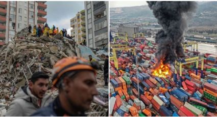 Terremoto en Turquía: Dolor, más de 7,200 muertos y ahora incendio