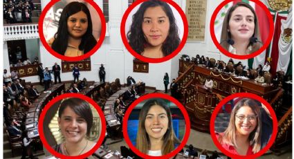 Las 6 mujeres, de menos de 30, que legislan en el Congreso de la CDMX