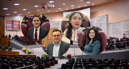Los cuatro diputados más jóvenes de Veracruz, ¿qué tan productivos son? 