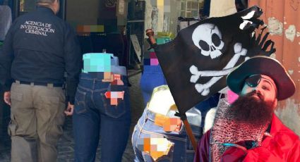 Decomisan “ropa pirata” en cinco locales de Pachuca