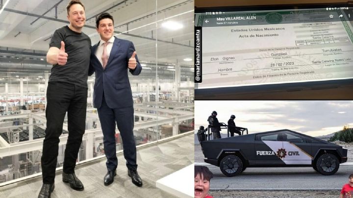 Samuel García propone llamar a su hijo “Elon Gignac”; fiebre Tesla explota en Nuevo León