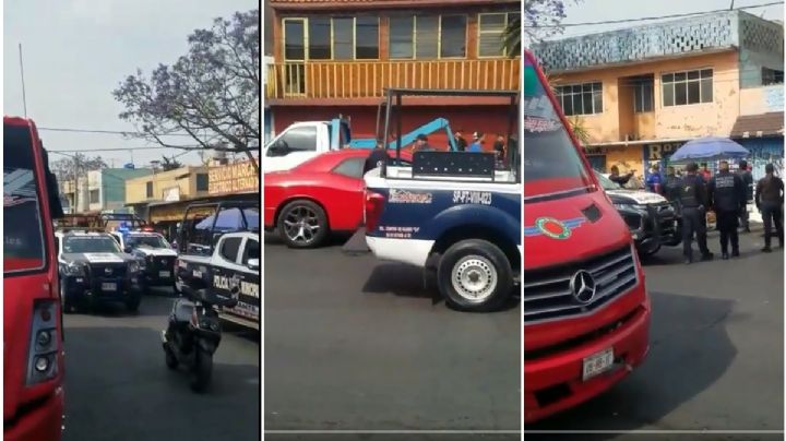 Persecución policial en Ecatepec termina en balacera; hay cuatro detenidos