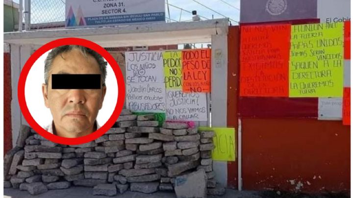 Detienen a presunto abusador de menores de un jardín de niños de Tultitlán 