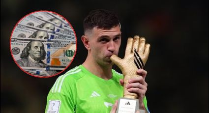 La increíble cantidad que pagaron por los guantes del Dibu Martínez en la final del Mundial