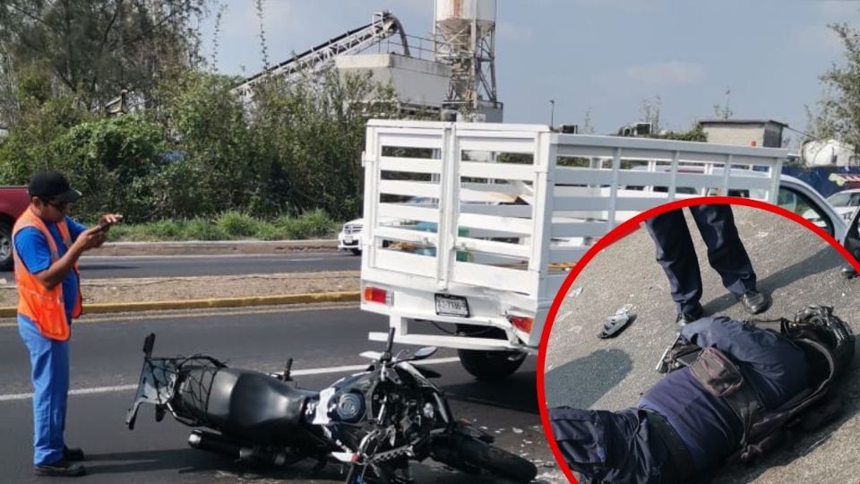 Se informó que se dirigía a un servicio de emergencia en la carretera libre federal Veracruz-Xalapa.