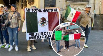 En Veracruz, protestan para apoyar a militares implicados en caso Tamaulipas