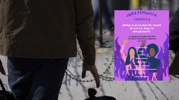 Colectiva busca recolectar productos para mujeres del Cereso de Coatzacoalcos, Veracruz