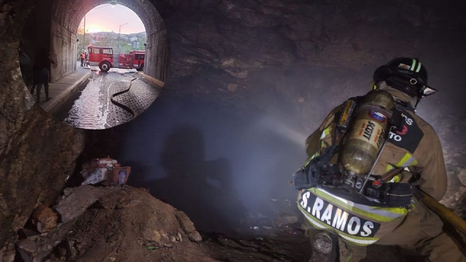 Vaya sorpresa se llevaron los Bomberos Voluntarios de Guanajuato cuando, al apagar un incendio en una cueva, descubrieron que era utilizada como vivienda.