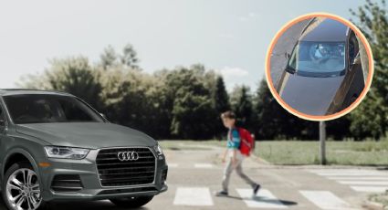 Jóvenes en un Audi atropellan a un niño en Pachuca, ya los buscan