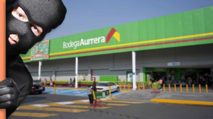 Cachan a delincuente robando y golpea a policías, lo llaman lord Aurrera