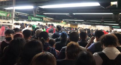 Metro CDMX: Caos en Línea 8 por grandes aglomeraciones
