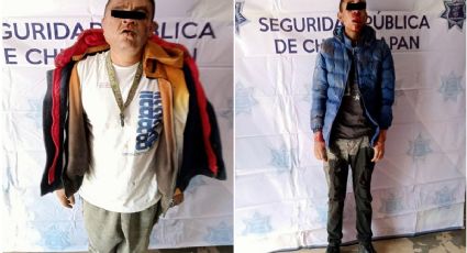 Policías de Chicoloapan detiene a dos tras robo con violencia