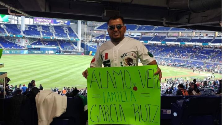 Háganme viral: veracruzano asiste a juego de béisbol México vs Japón