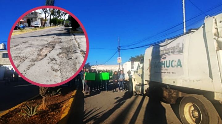Camiones de basura han destruido camino de El Huixmí, vecinos exigen pavimentación