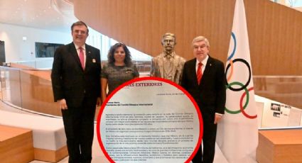 La carta con la que Ebrard pide que México sea sede de los Juegos Olímpicos