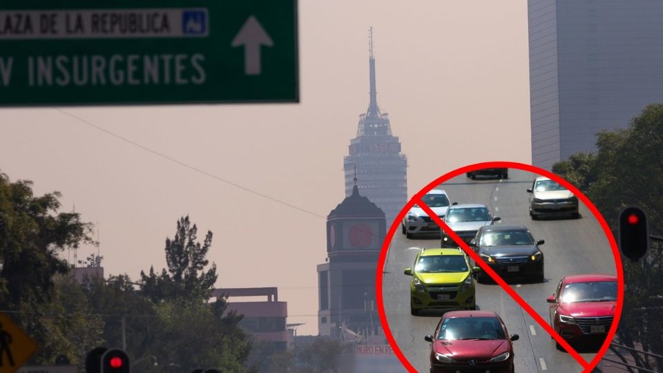 Hoy No Circula: Se mantiene contingencia ambiental en el Valle de México