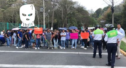 Alumnos de Universidad Pedagógica Xalapa exigen seguridad tras ola de robos