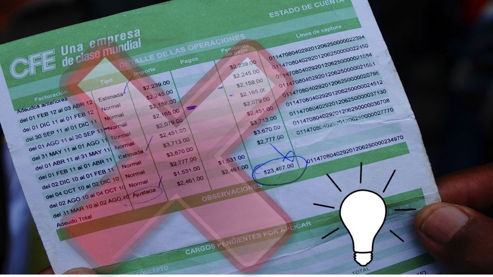 Recuerda que la luz sólo se te puede cortar si no estás al corriente con tus pagos y tienes varios recibos vencidos.