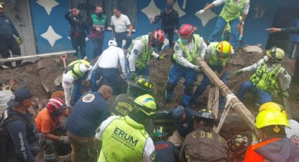 VIDEO: Derrumbe en construcción en Álvaro Obregón deja 1 muerto