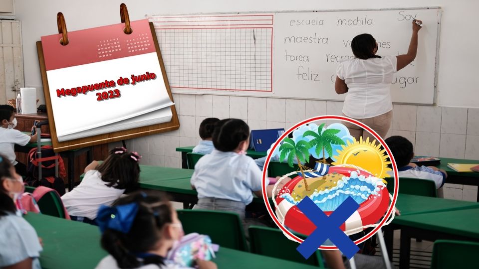 La SEP piensa eliminar el megapuente de junio para alumnos de preescolar, primaria y secundaria tras cambio en el calendario escolar.