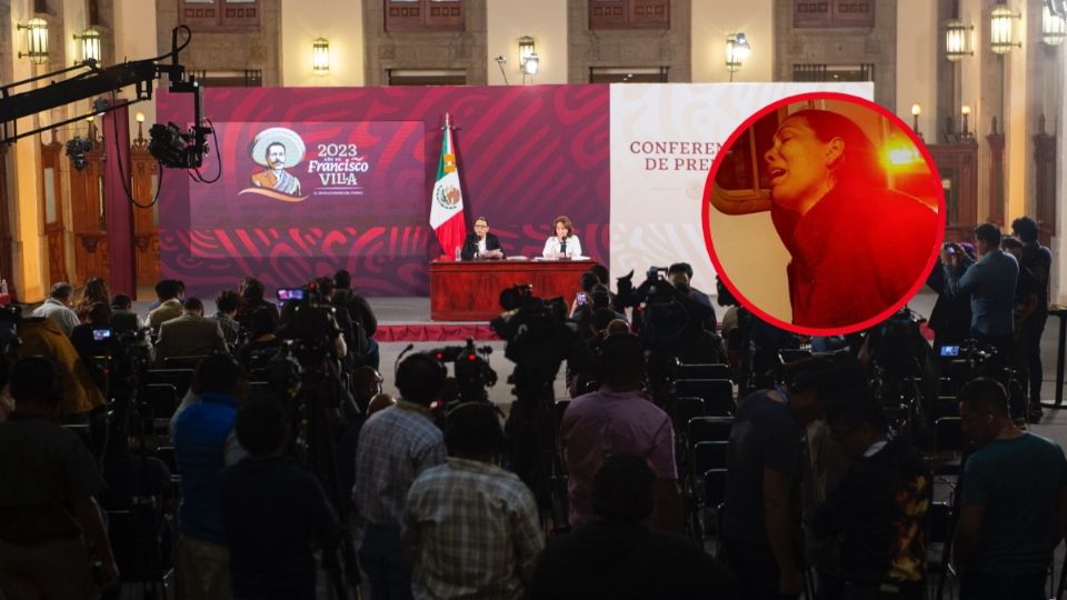 Conferencia de Rosa Icela Rodríguez, por la tragedia migrante en Juárez