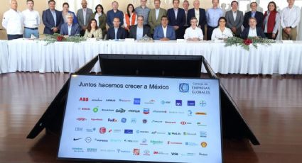 Destaca Sergio Salomón bondades de Puebla ante el Consejo de Empresas Globales