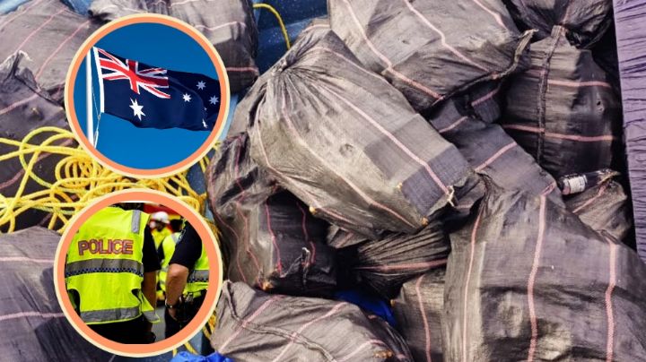 VIDEO Australia decomisa millonario cargamento de cocaína a cártel mexicano