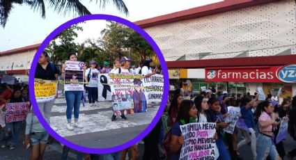 “Tiemblen machistas", Veracruz se pinta de violeta en 8M