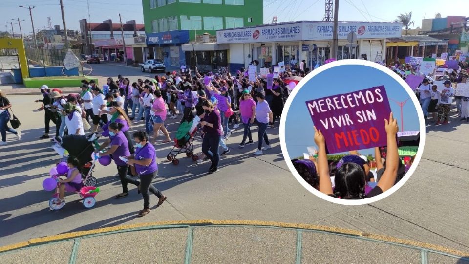 Piden seguridad y justicia mujeres de Veracruz.