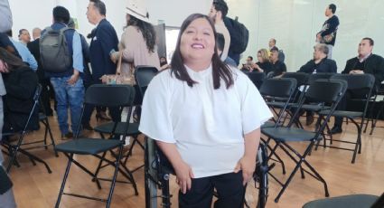 Damaris usa silla de ruedas, tiene dos licenciaturas y lucha por la inclusión en Hidalgo