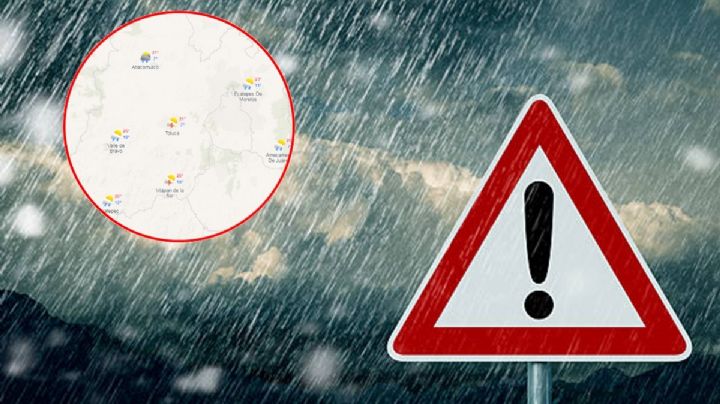 Clima Edomex: ¿Granizará este miércoles 12 de abril?