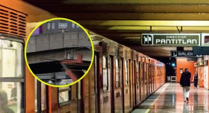 Metro CDMX: ¿Son seguras las estructuras naranjas que están poniendo en Pantitlán?