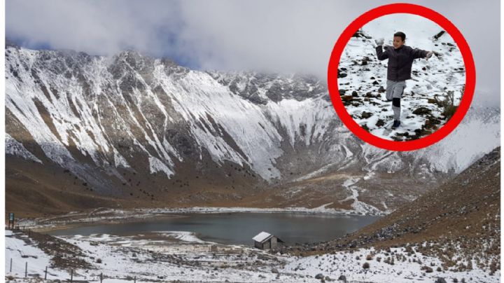 FOTOS| En el Nevado de Toluca se arman las guerritas de nieve en plena primavera