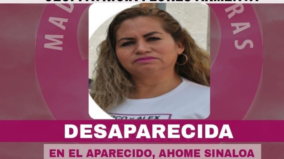 Ceci Flores desapareció, denunció el colectivo Madres Buscadoras de Sonora; fue vista por última vez en Ahome, Sinaloa, donde realizaba una búsqueda