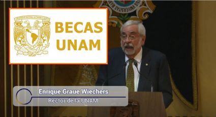 Becas UNAM: rector garantiza pagos a estudiantes becados en tiempo y forma