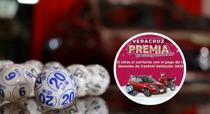 ¿Pagaste derecho vehicular? Gobierno de Veracruz rifa 5 autos y 10 motos
