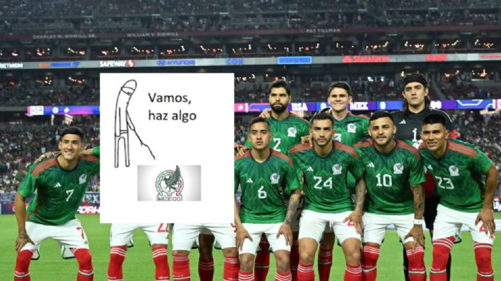 México dejó ir la victoria y los MEMES se burlan de otro empate ante Estados Unidos