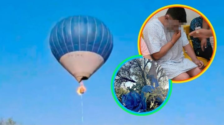 Detienen en Hidalgo a piloto de globo aerostático que se incendió en Teotihuacán