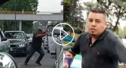 Buscan a Lord Berrinche, motociclista viral que agredió auto en Xalapa