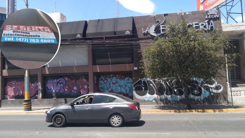 Cierran La Cervecería de León, frente a Plaza Stadium.